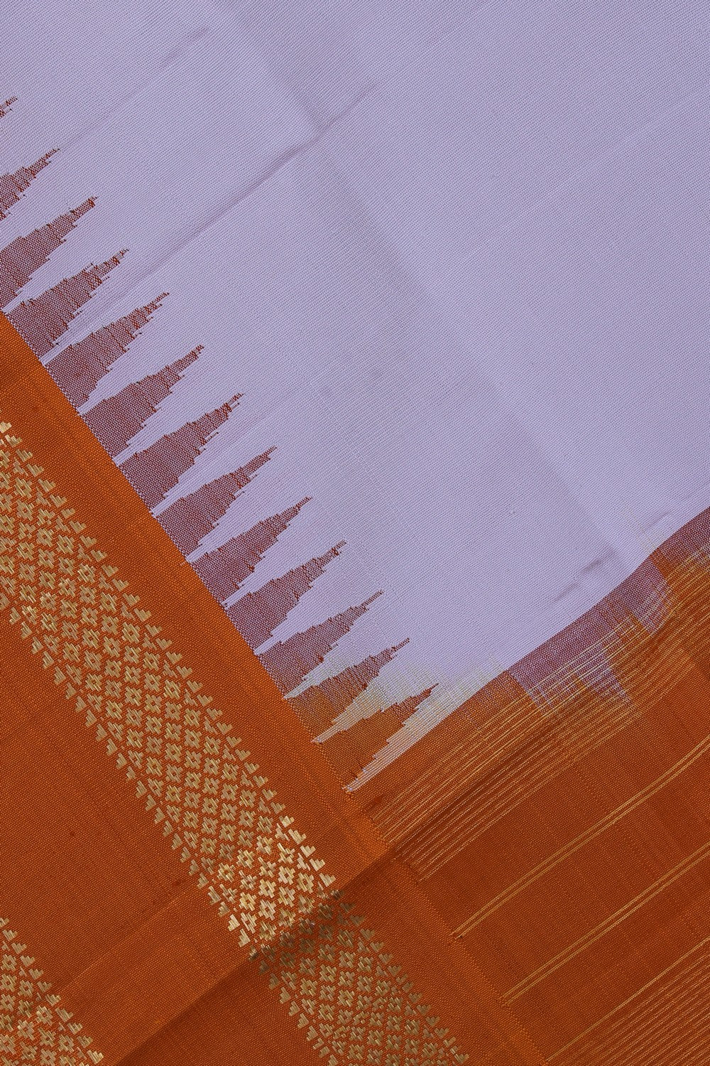 Gadwal Silk Beige Dupatta