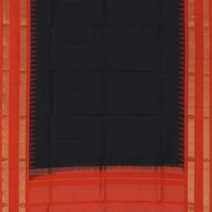Gadwal Silk Black Dupatta