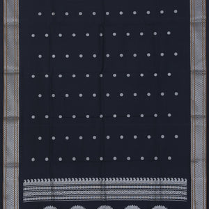 Gadwal Silk Black Dupatta