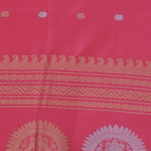 Gadwal Silk Pink Dupatta