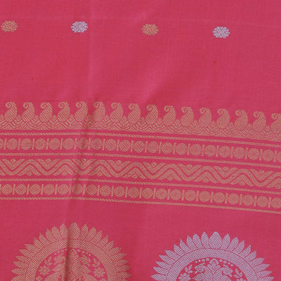 Gadwal Silk Pink Dupatta