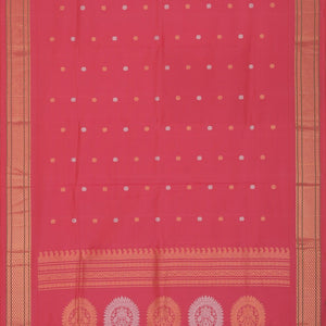 Gadwal Silk Pink Dupatta