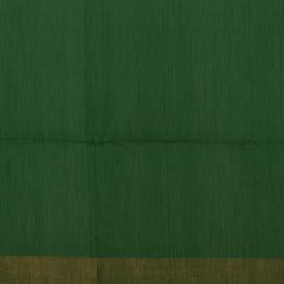 Ikat Cotton-Silk White Saree