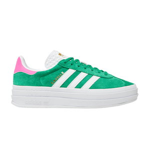 adidas Gazelle Bold Green Lucid Pink (Women's)