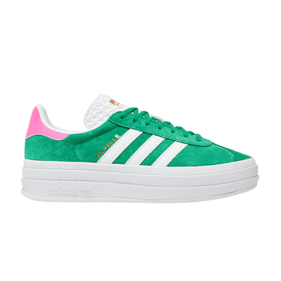 adidas Gazelle Bold Green Lucid Pink (Women's)