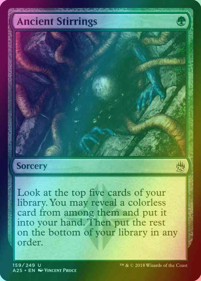 Ancient Stirrings [159] [Masters 25] [Foil]