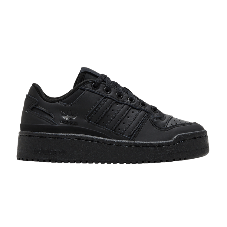 adidas Forum Bold Stripes Core Black Cloud White (Women's)