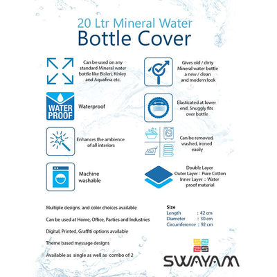 Deluxe Drop Water Bottle Cover-BTL-5882