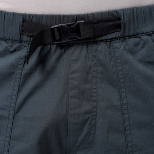 Men's Green Loose Fit Solid Zipper Jogger