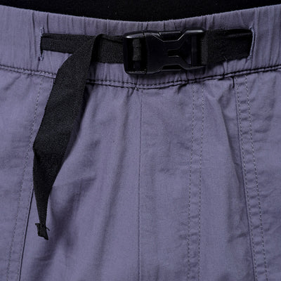 Men's Grey Loose Fit Solid Zipper Jogger