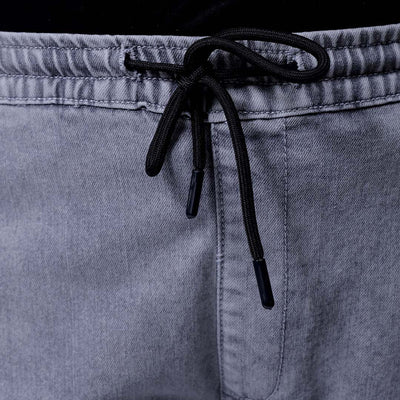 Men's Plus Size Khaki Slim Fit Solid Stretchable Denim Jogger