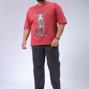 Men's Plus Size Black Vintage Straight Fit Solid Jeans