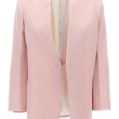 Victoria Beckham Single-breasted Blazer Jacket