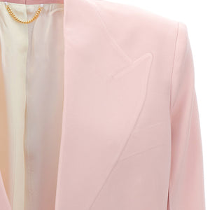 Victoria Beckham Single-breasted Blazer Jacket