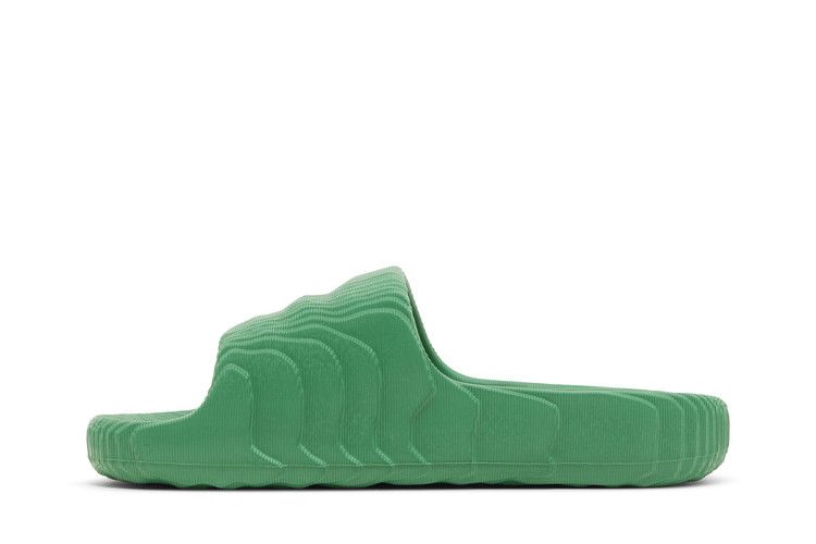 adidas Adilette 22 Slides Green White