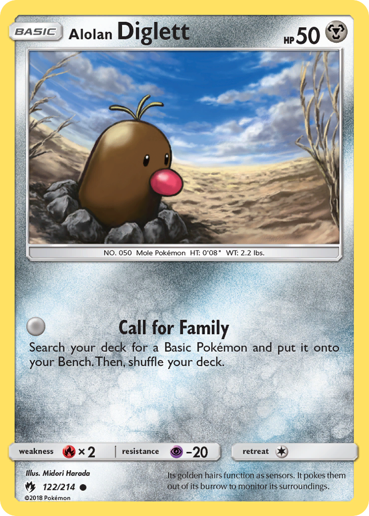 Alolan Diglett - 122/214 - Common