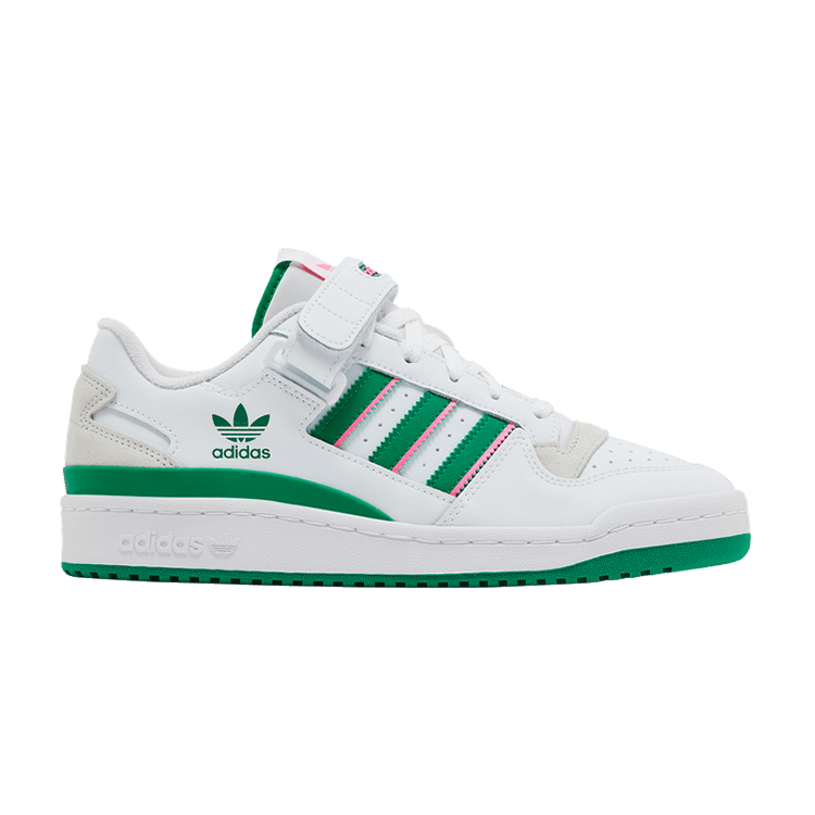 adidas Forum Low White Green Lucid Pink (Women's)