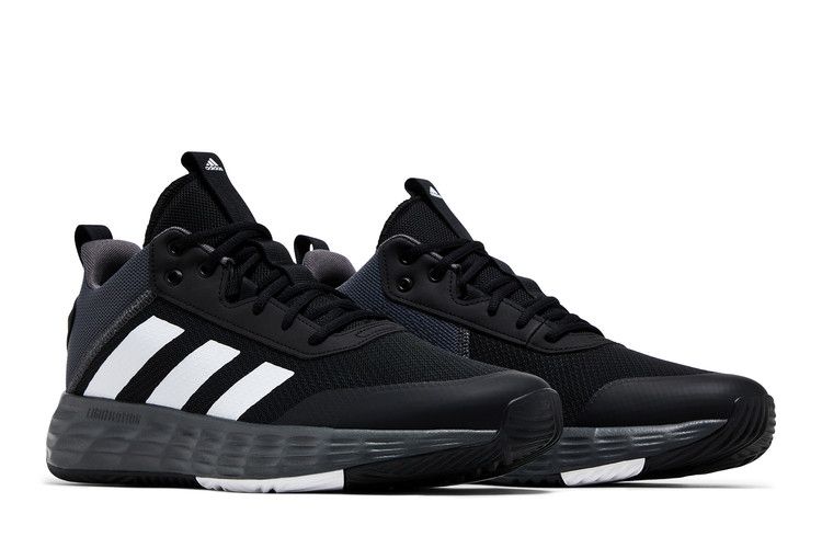 adidas Own The Game Core Black Grey Five Cloud White