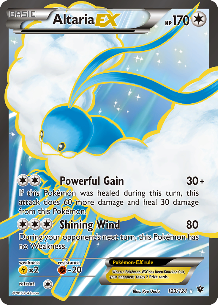 Altaria-EX - 123/124 - Rare Ultra