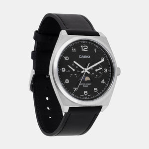 Enticer Men Quartz Black Dial Chronograph Stainless Steel Watch A2177