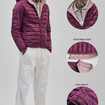 Pink Reversible Puffer Jacket