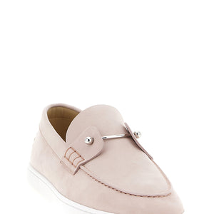Christian Louboutin Loafers With Chambeliboat Metal Detail