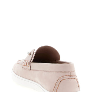 Christian Louboutin Loafers With Chambeliboat Metal Detail