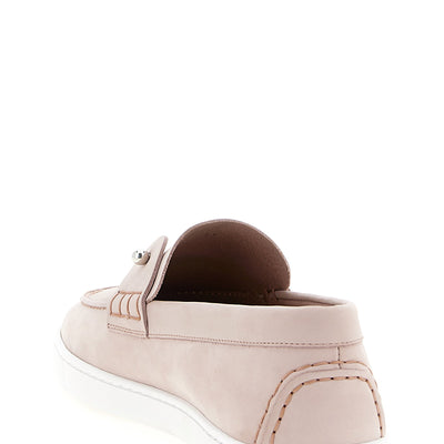Christian Louboutin Loafers With Chambeliboat Metal Detail
