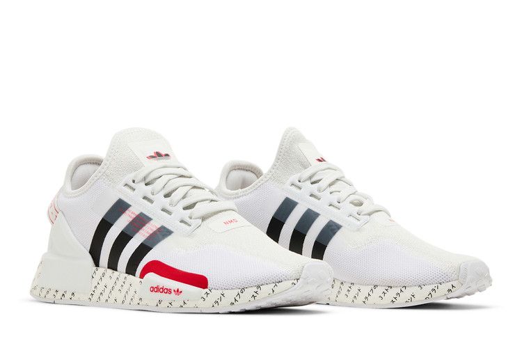 adidas NMD R1.V2 Cloud White Core Black Red