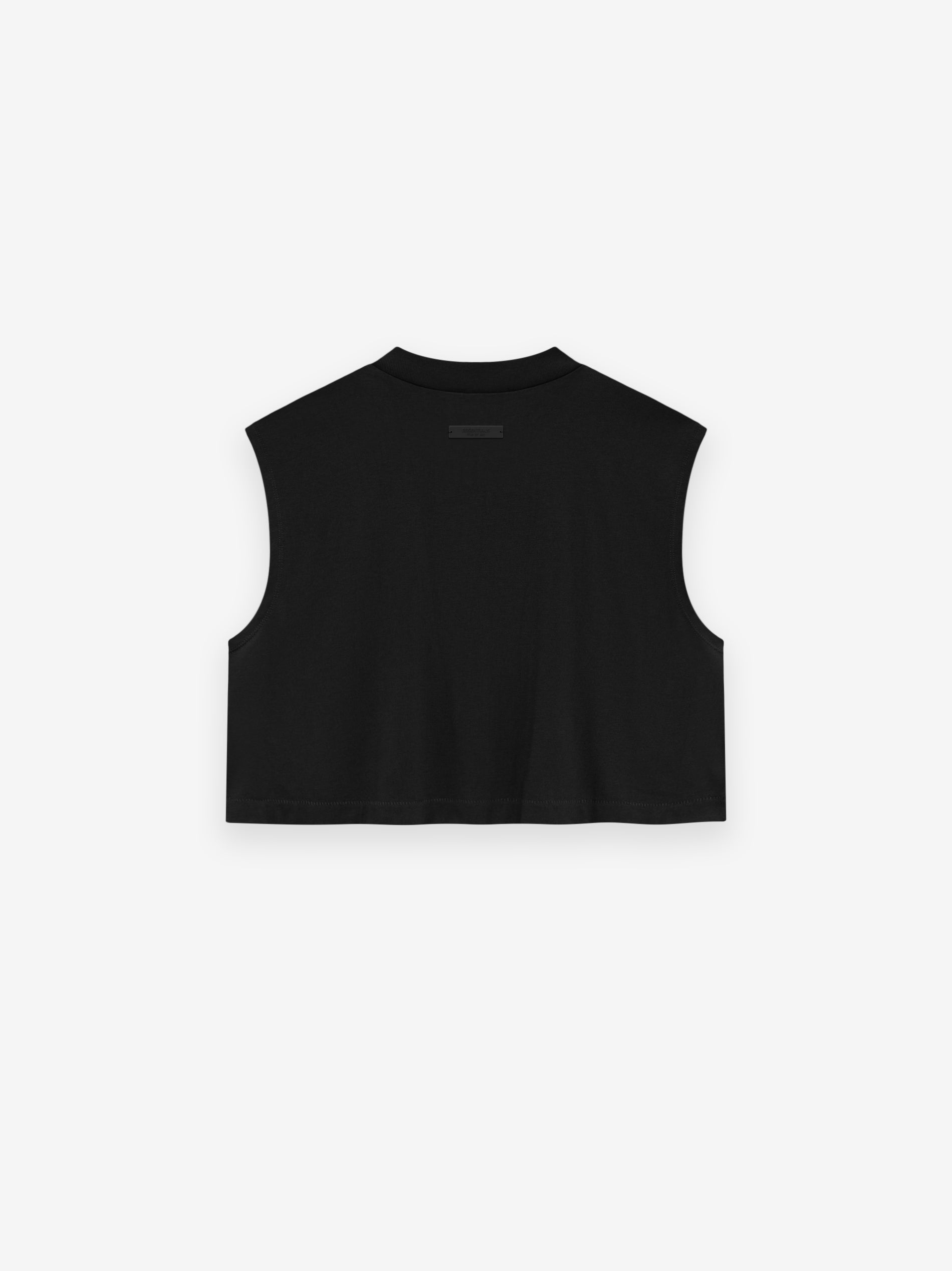 Women's Tri-Blend Cropped Muscle Tee