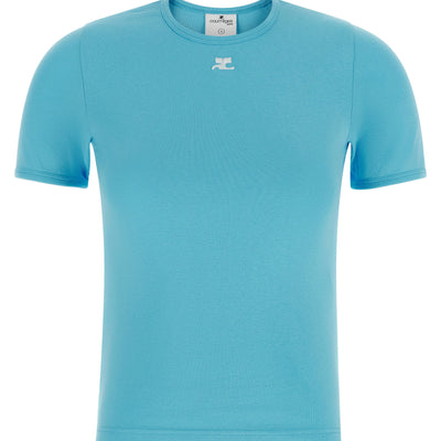Courreges Signature Contrast T-shirt