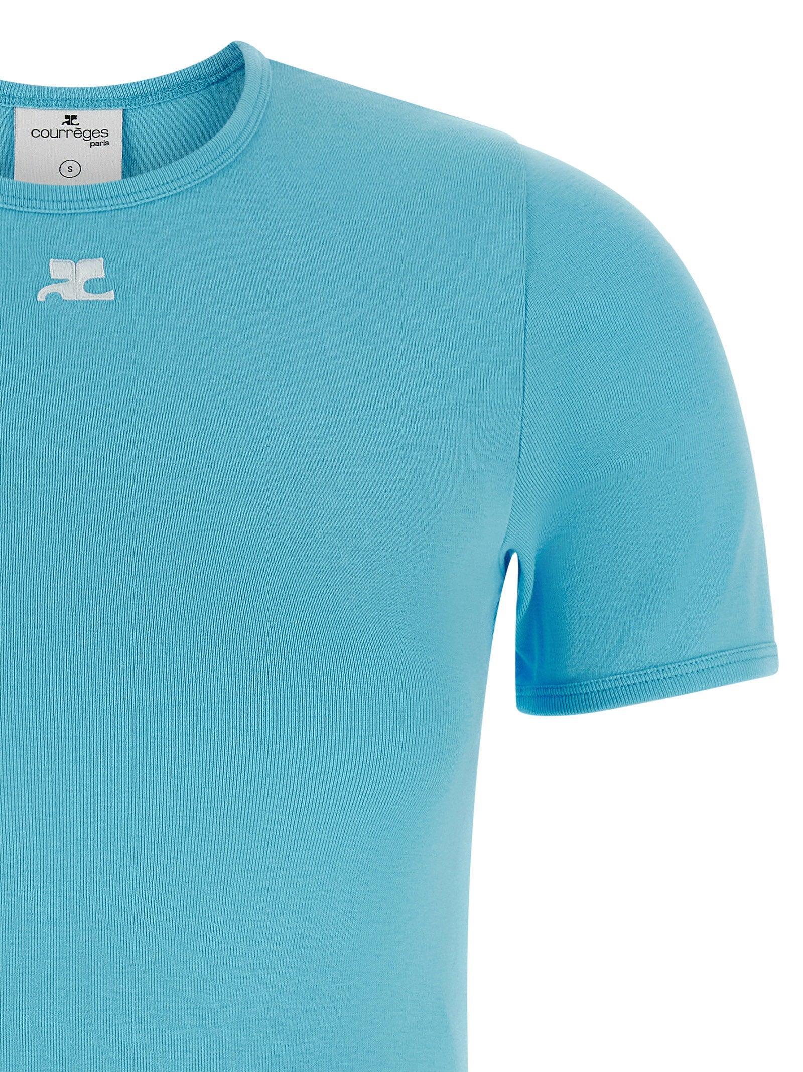 Courreges Signature Contrast T-shirt