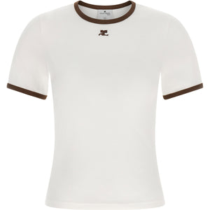 Courreges Signature Contrast T-shirt