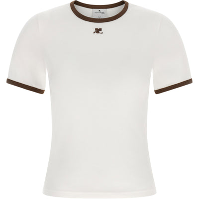 Courreges Signature Contrast T-shirt