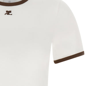 Courreges Signature Contrast T-shirt