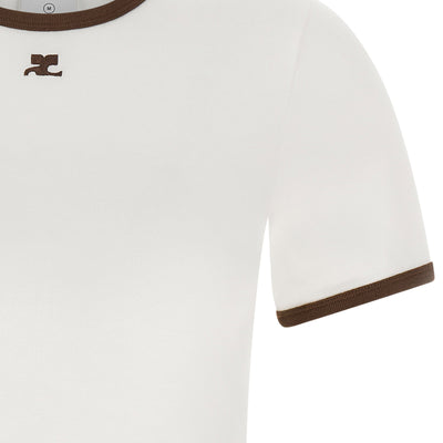 Courreges Signature Contrast T-shirt