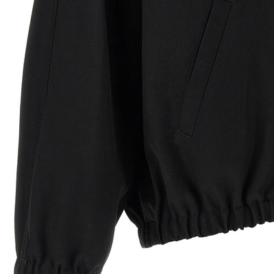 Courreges Buckle Zipped Bomber Jacket