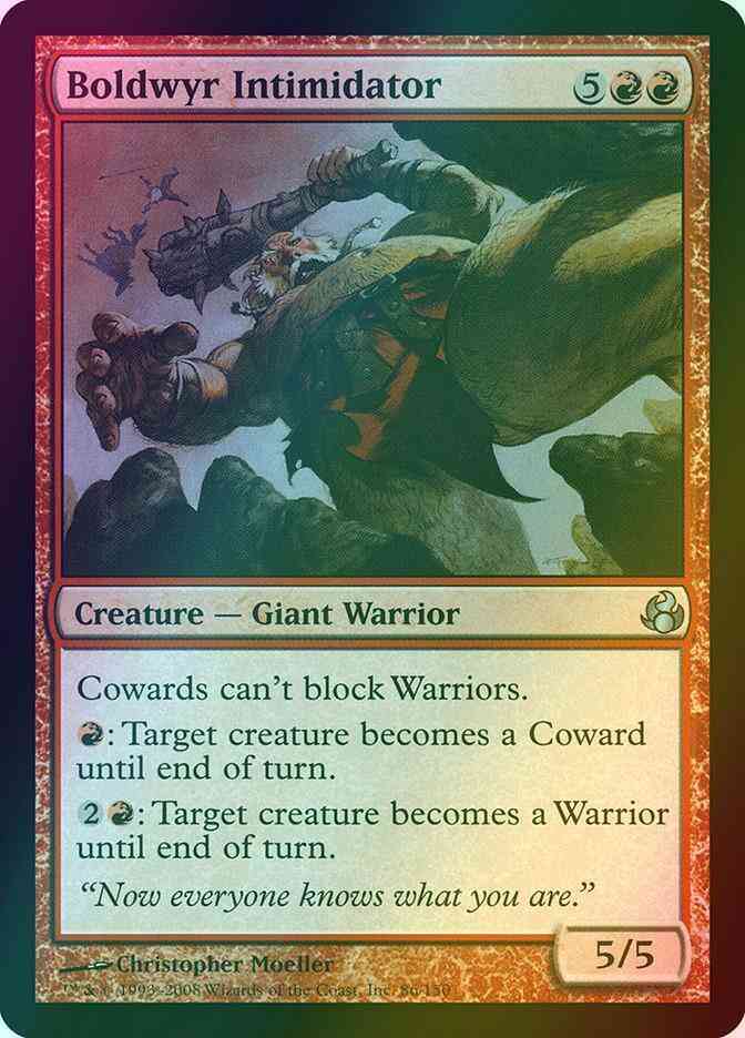 Boldwyr Intimidator [86] [Morningtide] [Foil]