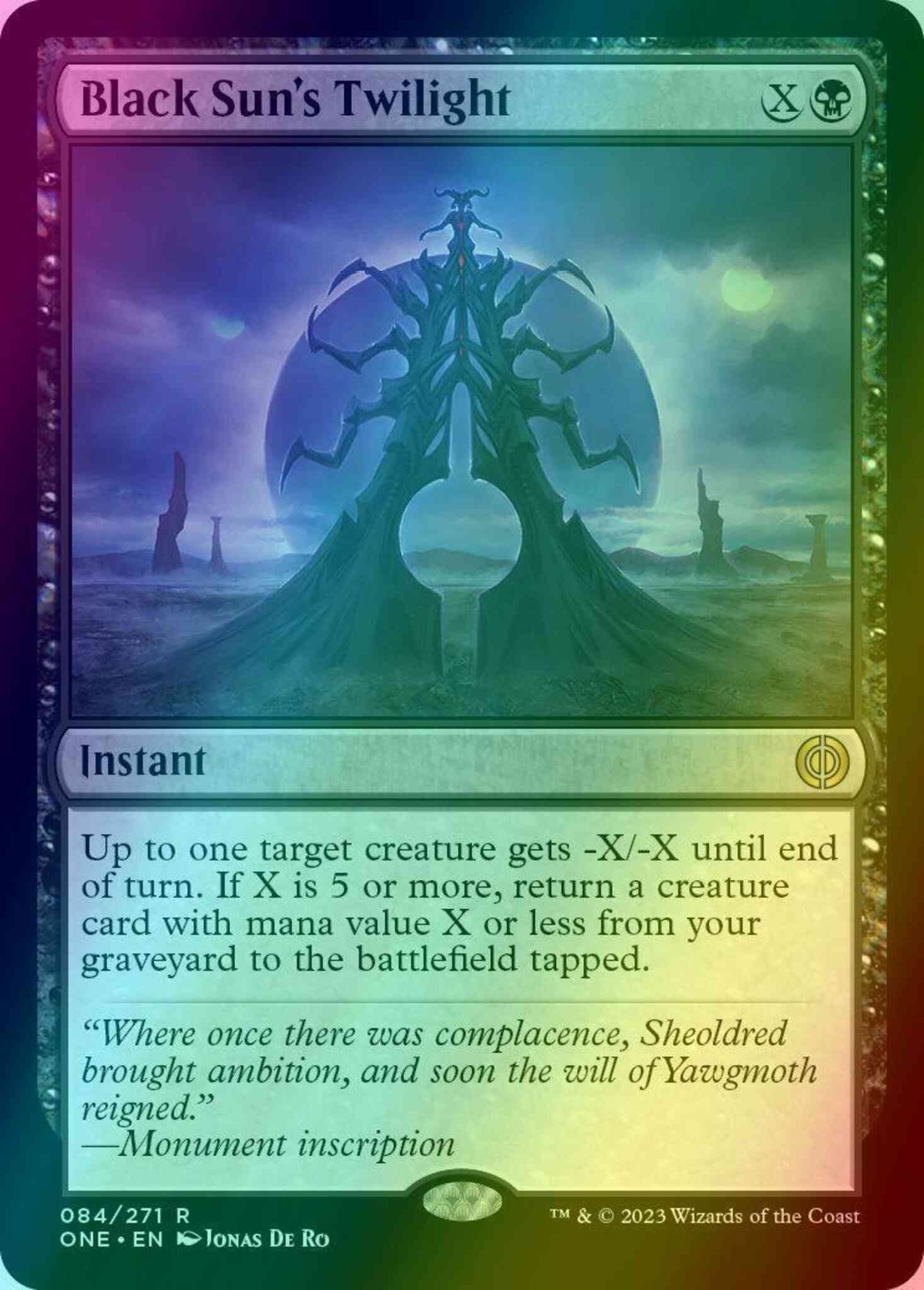Black Sun's Twilight [84] [Phyrexia: All Will Be One] [Foil]