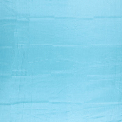 Borderless sky blue plain design kamala silk saree, contrast intricately designed paisley design digital printed blouse