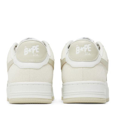 A Bathing Ape Bape Sta Beige Calf Hair