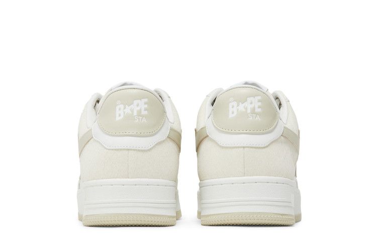 A Bathing Ape Bape Sta Beige Calf Hair