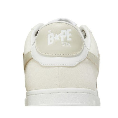 A Bathing Ape Bape Sta Beige Calf Hair