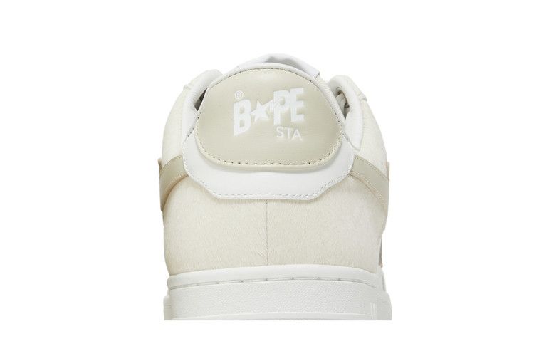 A Bathing Ape Bape Sta Beige Calf Hair