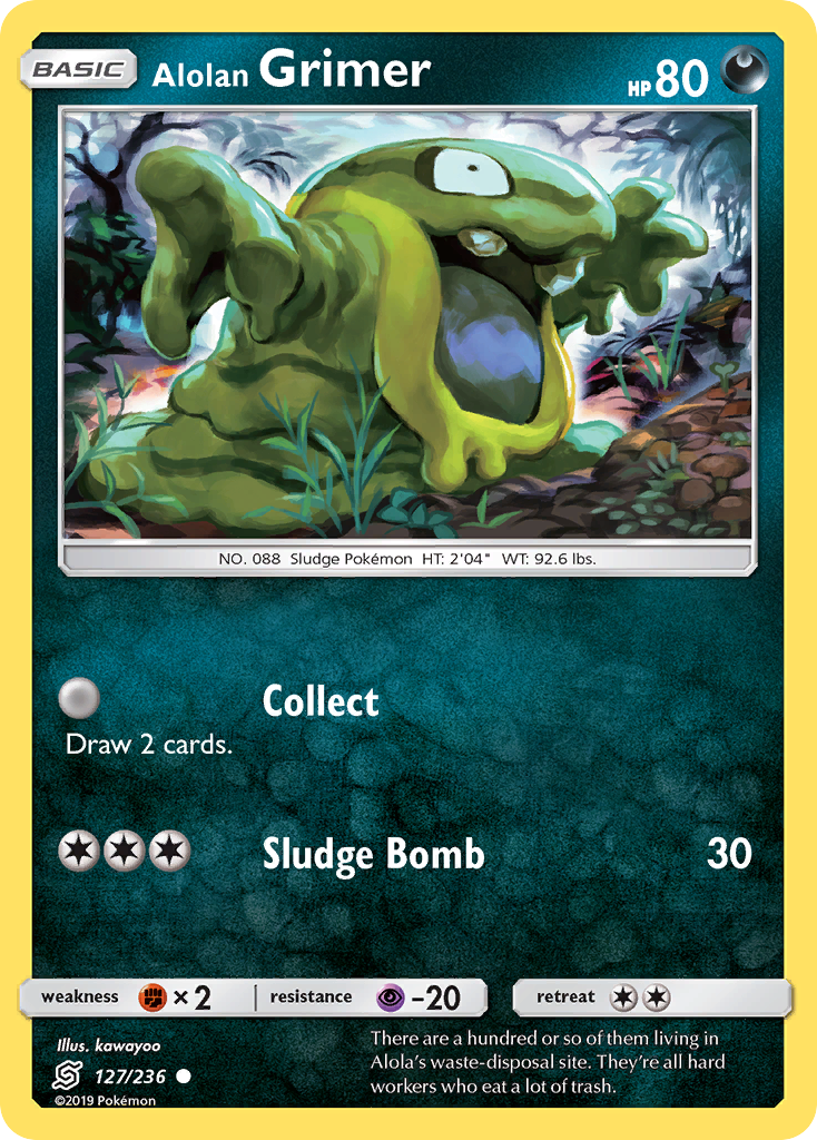 Alolan Grimer - 127/236 - Common