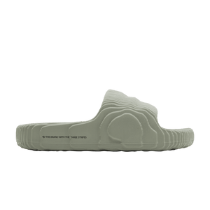 adidas Adilette 22 Slides Silver Green (Women's)