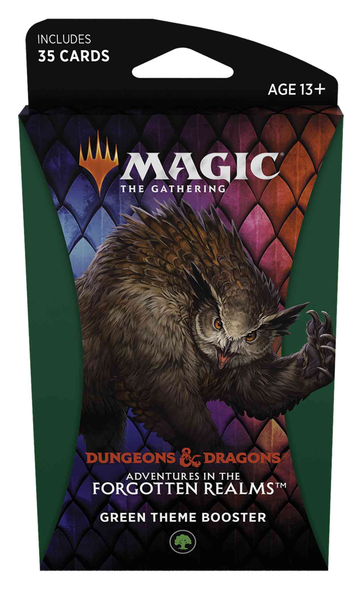 Adventures In The Forgotten Realms Theme Booster - Green