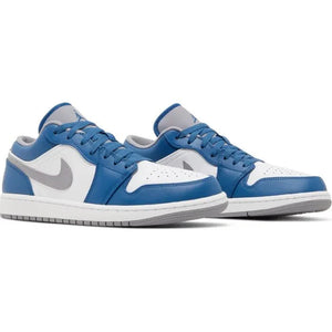 Air Jordan 1 Low True Blue Cement