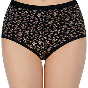 Print High Rise Full Brief Panties (Pack of 3)