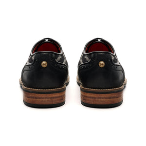 Ikat Brogues Women - Coal